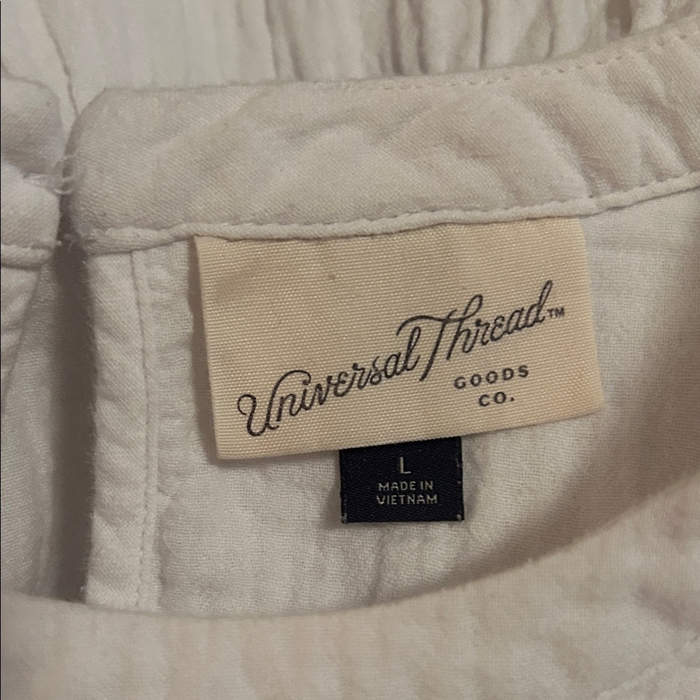 Universal Thread White Ruffle Midi Dress - Picture 4 of 4